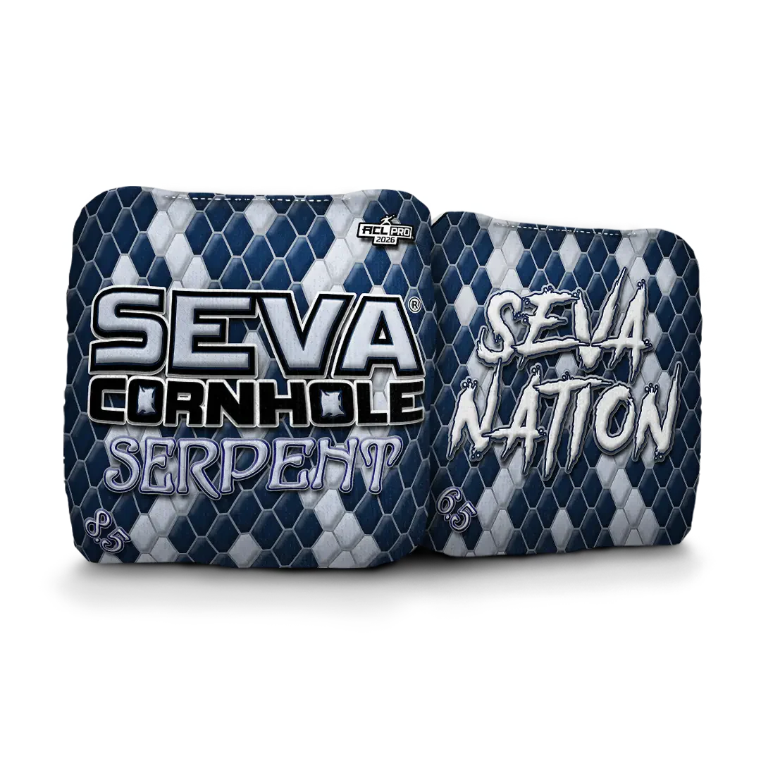 SEVA Cornhole - Serpent - Scales - Set of 4 Bags