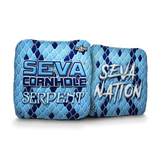 SEVA Cornhole - Serpent - Scales - Set of 4 Bags
