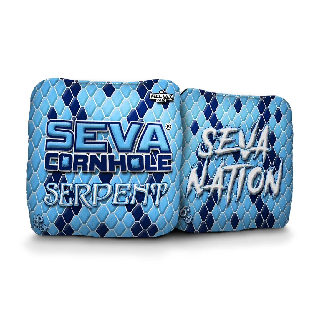 SEVA Cornhole - Serpent - Scales - Set of 4 Bags