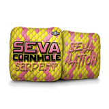 SEVA Cornhole - Serpent - Scales - Set of 4 Bags