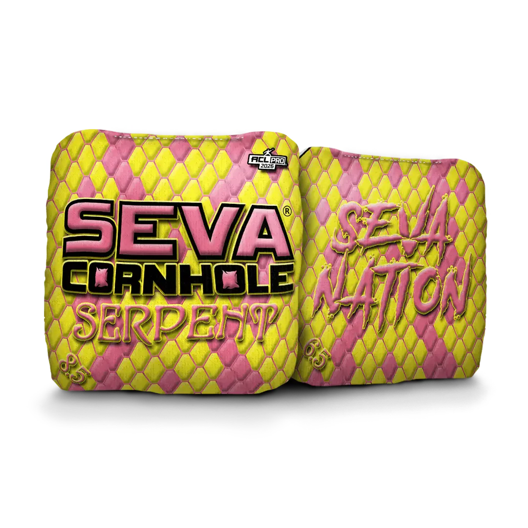 SEVA Cornhole - Serpent - Scales - Set of 4 Bags