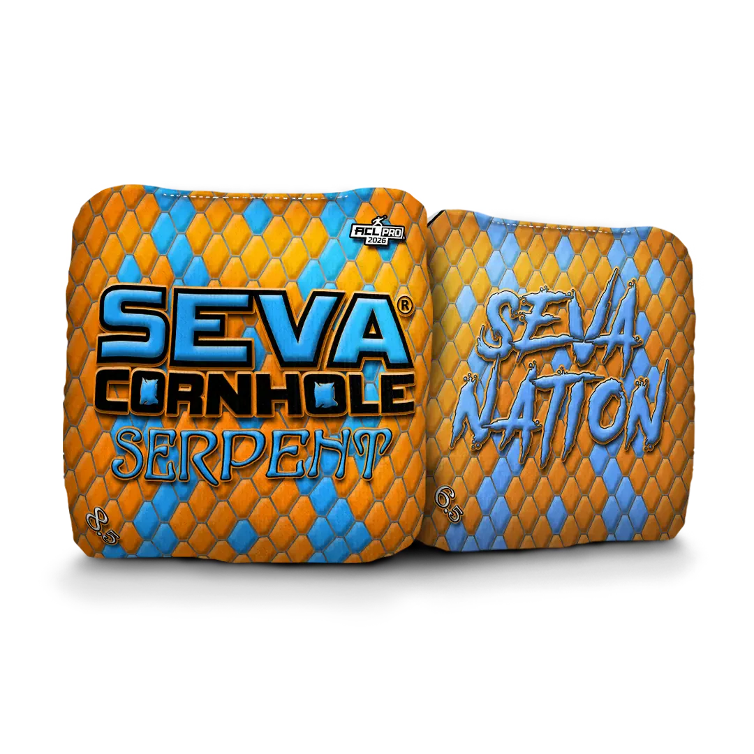 SEVA Cornhole - Serpent - Scales - Set of 4 Bags
