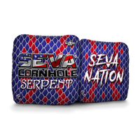 SEVA Cornhole - Serpent - Scales - Set of 4 Bags