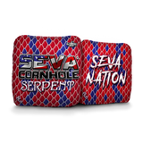 SEVA Cornhole - Serpent - Scales - Set of 4 Bags