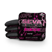SEVA Cornhole - Breast Cancer Awareness Special Edition - Set of 4 Cornhole bags