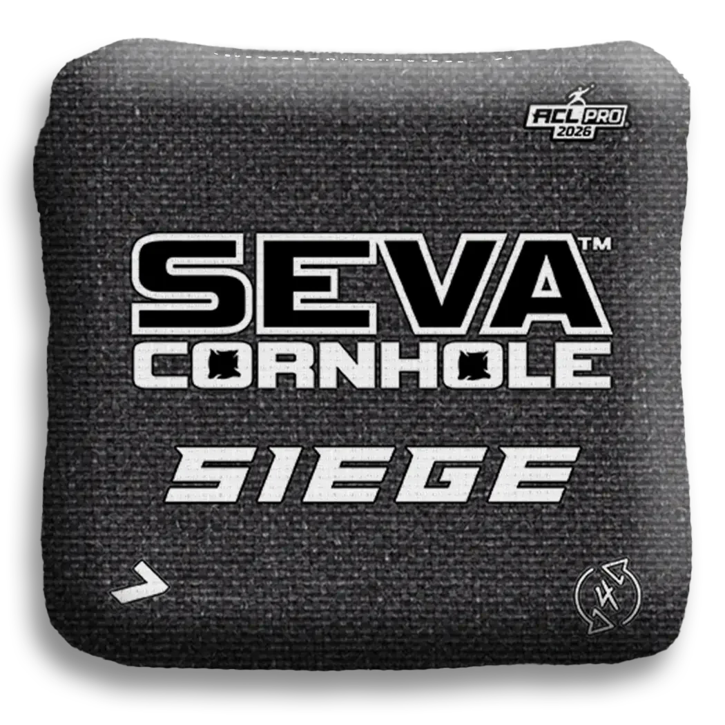 SEVA Cornhole - Siege Broadcast Approved Edition - Set of 4 Cornhole bags