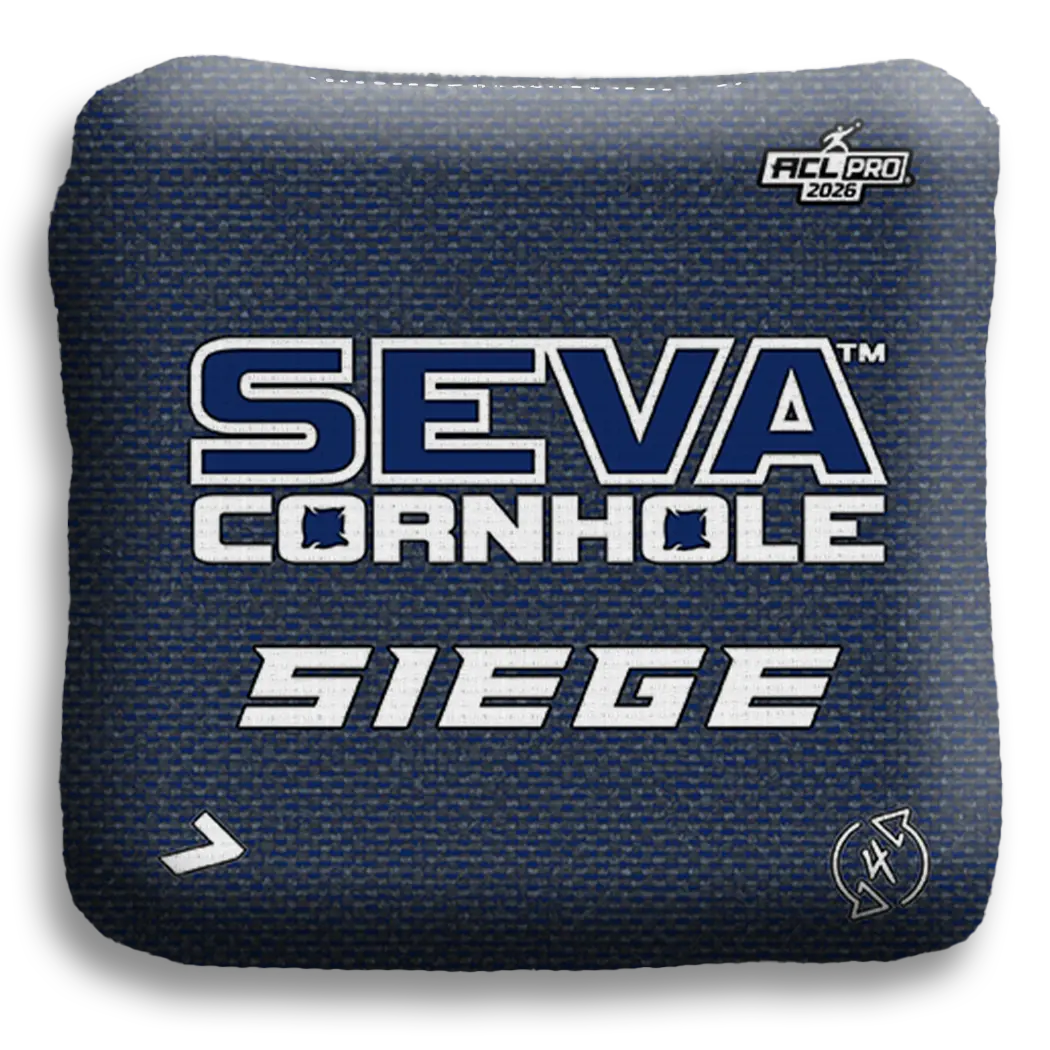 SEVA Cornhole - Siege Broadcast Approved Edition - Set of 4 Cornhole bags
