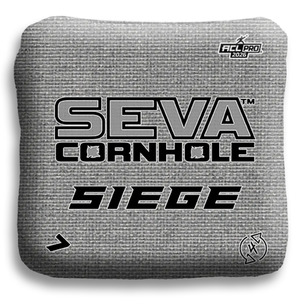 SEVA Cornhole - Siege Broadcast Approved Edition - Set of 4 Cornhole bags