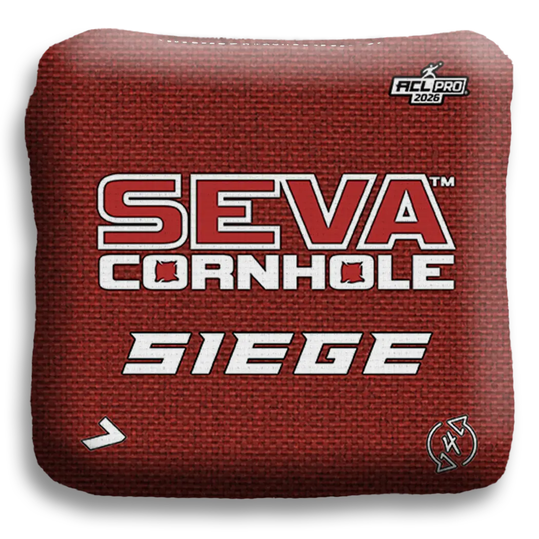 SEVA Cornhole - Siege Broadcast Approved Edition - Set of 4 Cornhole bags