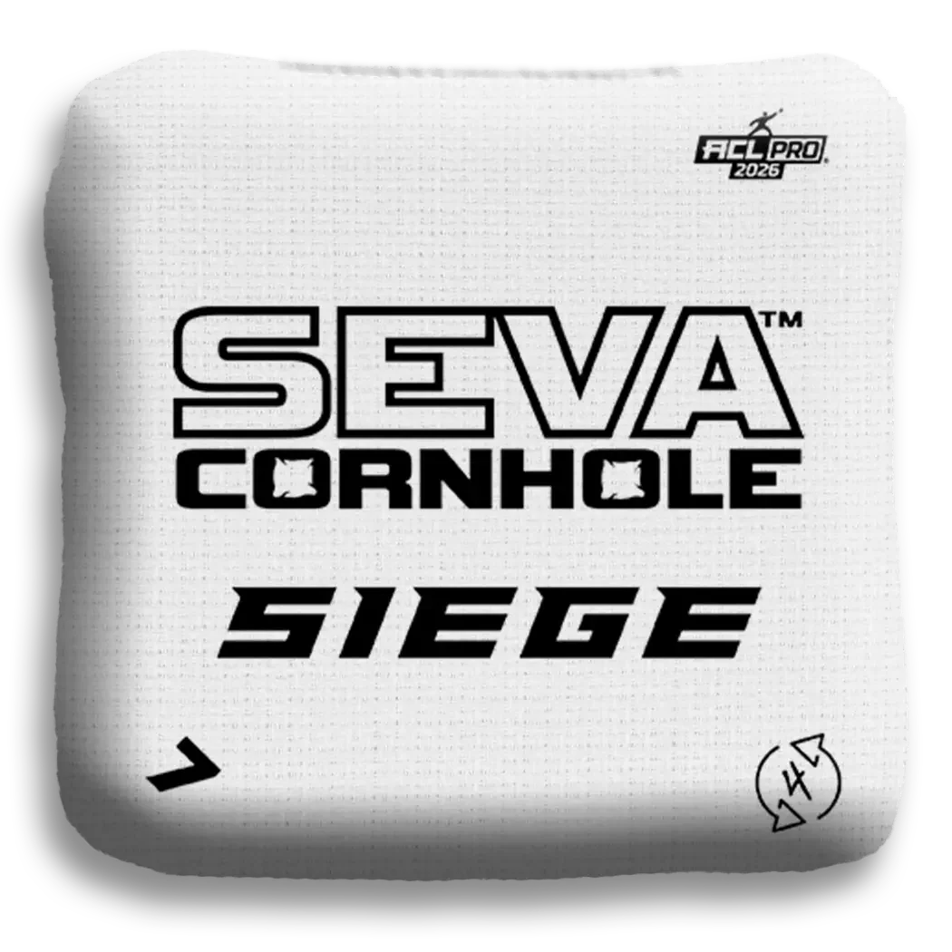 SEVA Cornhole - Siege Broadcast Approved Edition - Set of 4 Cornhole bags