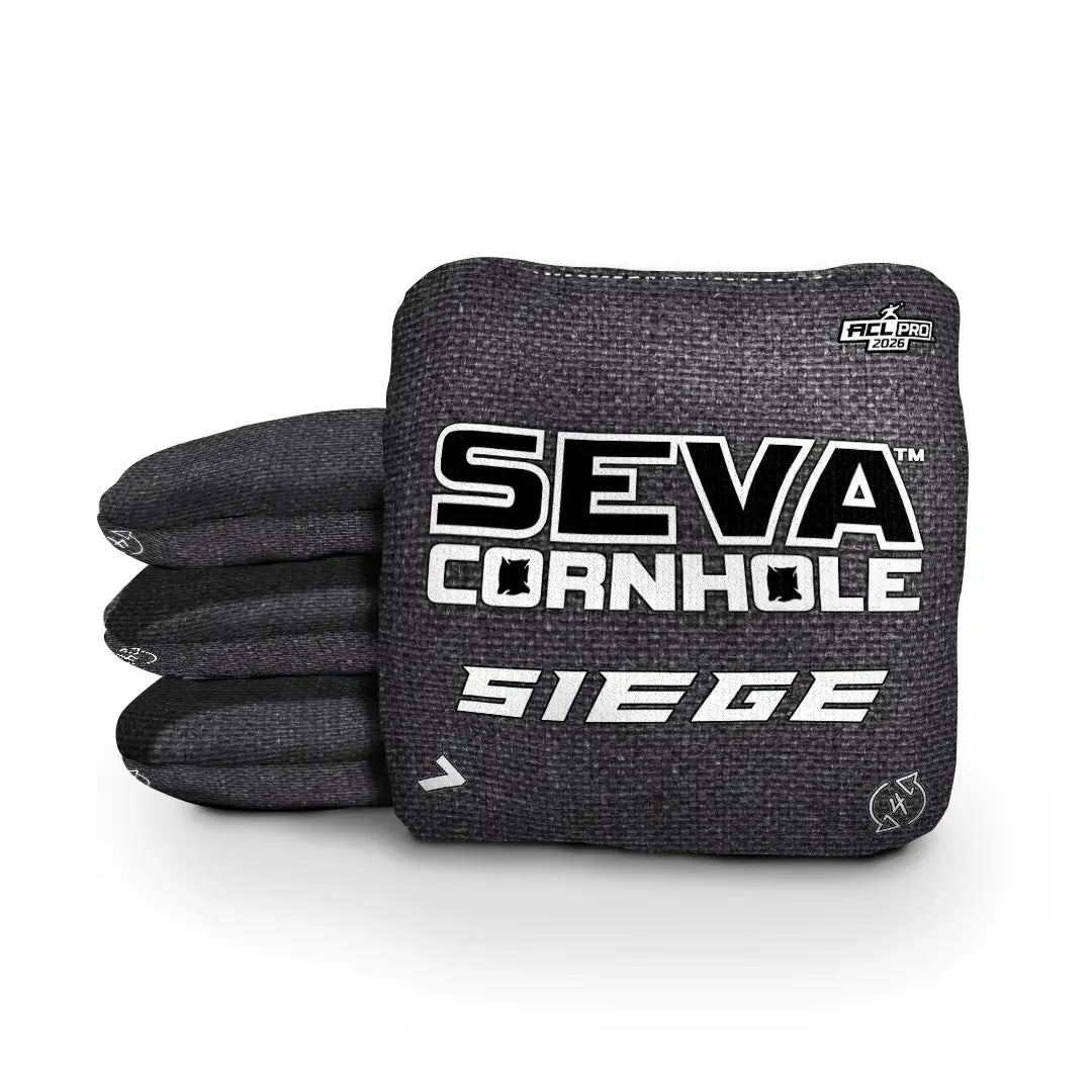 SEVA Cornhole - Siege Broadcast Approved Edition - Set of 4 Cornhole bags