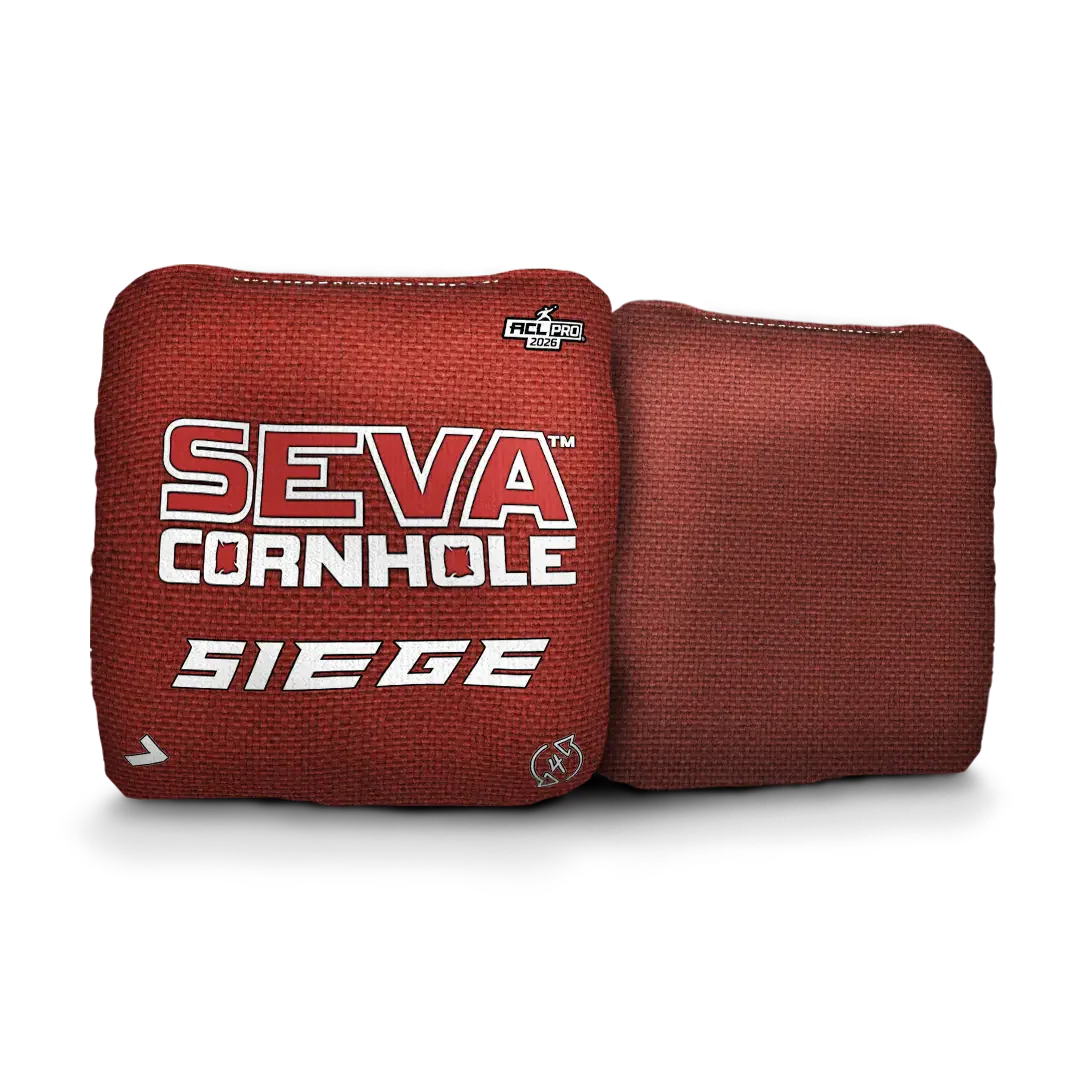 SEVA Cornhole - Siege Broadcast Approved Edition - Set of 4 Cornhole bags