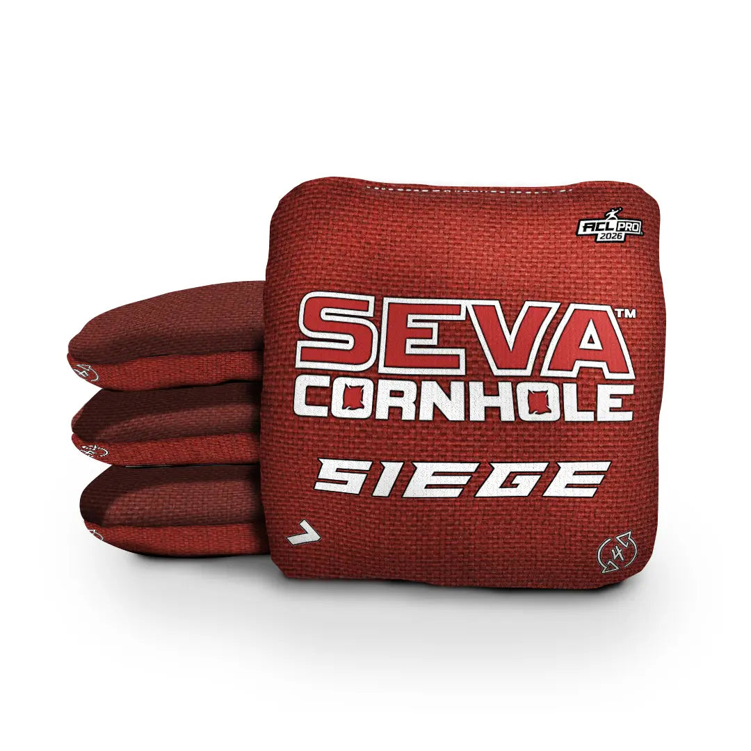 SEVA Cornhole - Siege Broadcast Approved Edition - Set of 4 Cornhole bags