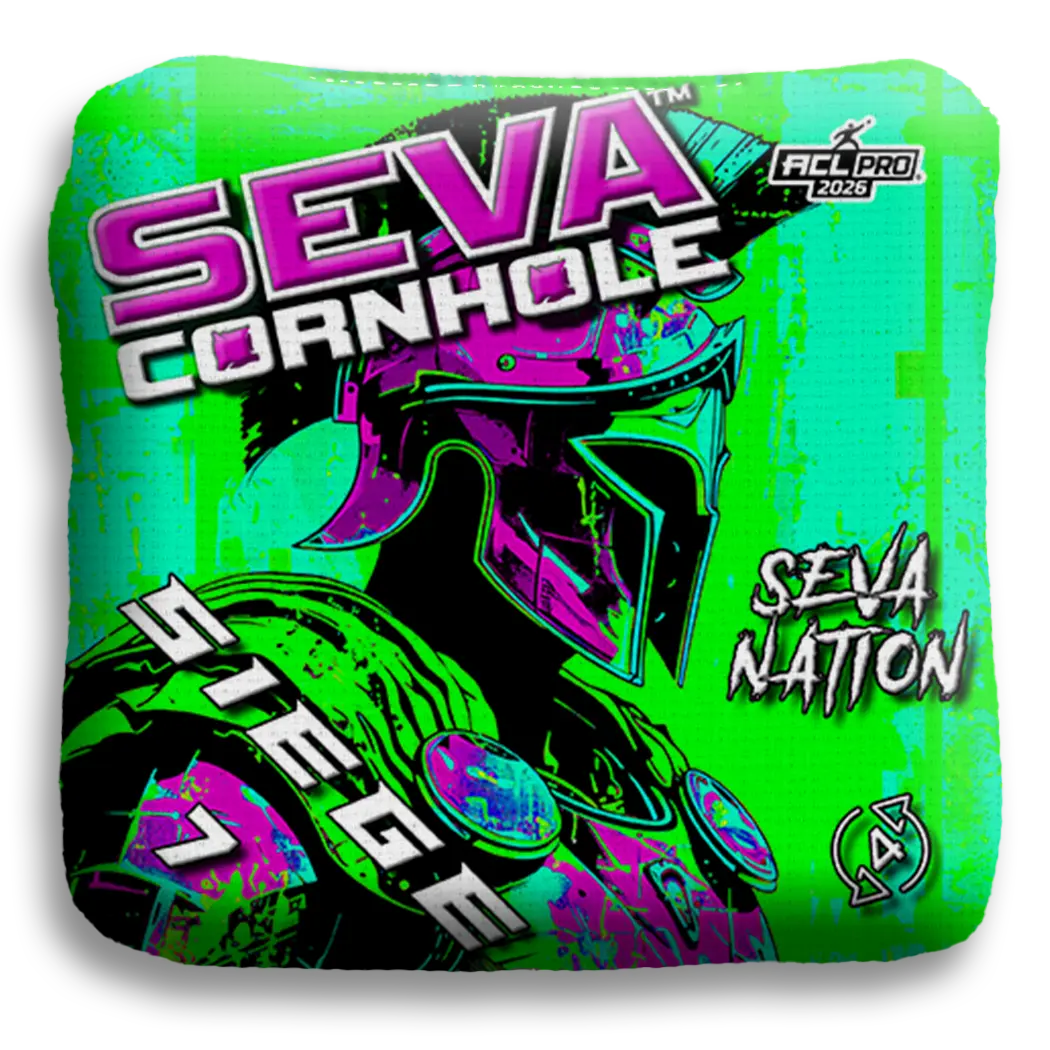 SEVA Cornhole - Siege - Warrior - Set of 4 Cornhole Bags