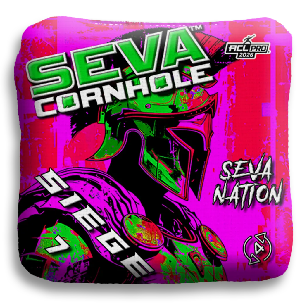 SEVA Cornhole - Siege - Warrior - Set of 4 Cornhole Bags