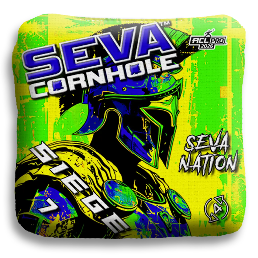 SEVA Cornhole - Siege - Warrior - Set of 4 Cornhole Bags