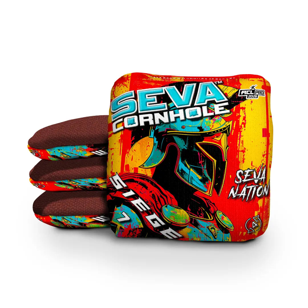 SEVA Cornhole - Siege - Warrior - Set of 4 Cornhole Bags