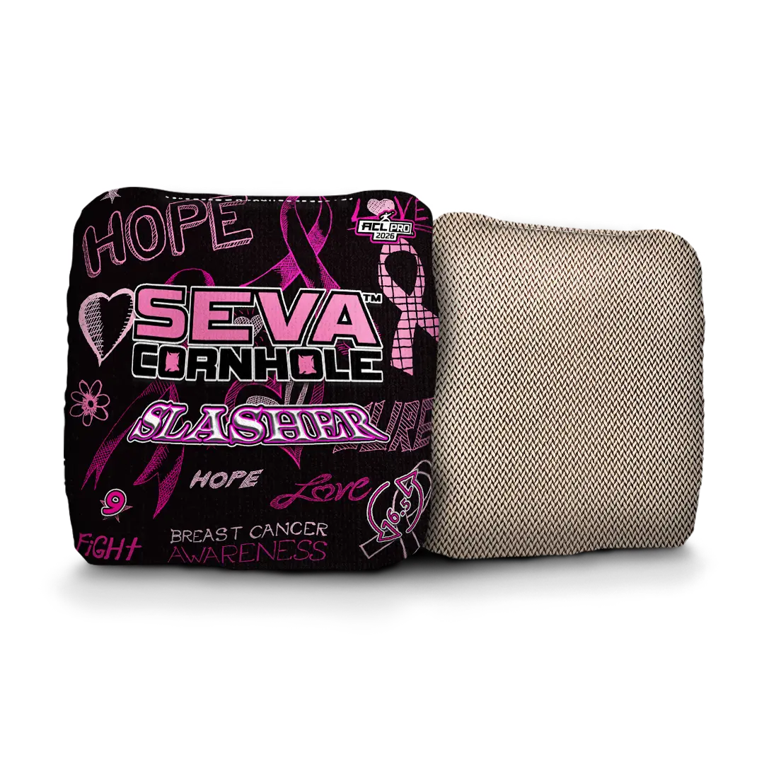 SEVA Cornhole - Breast Cancer Awareness Special Edition - Set of 4 Cornhole bags