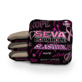 SEVA Cornhole - Breast Cancer Awareness Special Edition - Set of 4 Cornhole bags