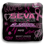 SEVA Cornhole - Breast Cancer Awareness Special Edition - Set of 4 Cornhole bags