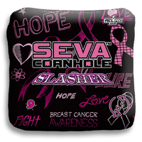 SEVA Cornhole - Breast Cancer Awareness Special Edition - Set of 4 Cornhole bags