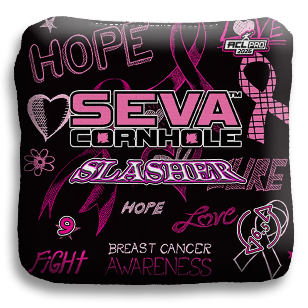 SEVA Cornhole - Breast Cancer Awareness Special Edition - Set of 4 Cornhole bags