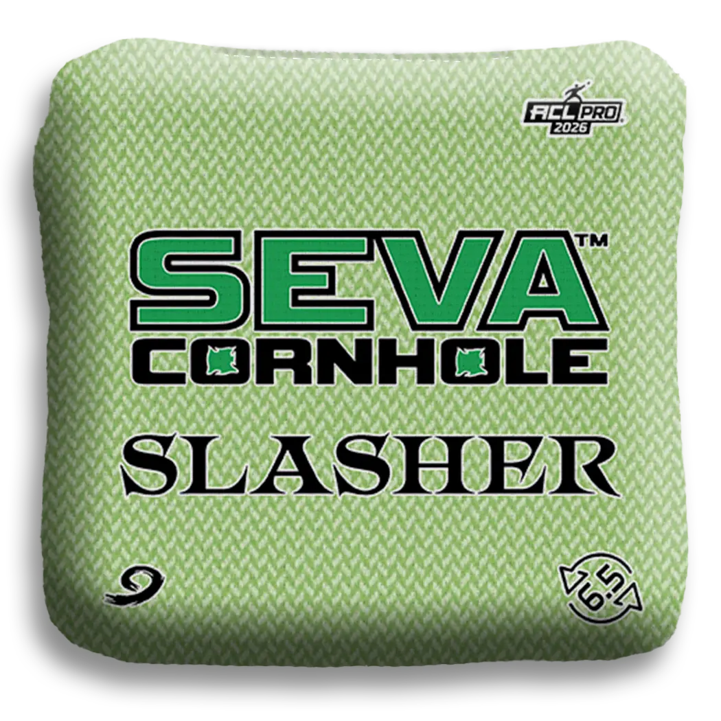 SEVA Cornhole - Slasher Broadcast Approved Edition - Set of 4 Cornhole bags