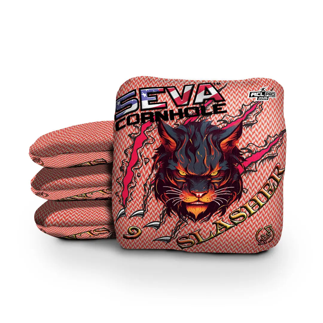 SEVA Cornhole - Slasher - Cat - Set of 4 bags