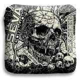 SEVA Cornhole - Halloween Special GLO Edition - Set of 4 Cornhole bags