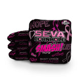 SEVA Cornhole - Breast Cancer Awareness Special Edition - Set of 4 Cornhole bags