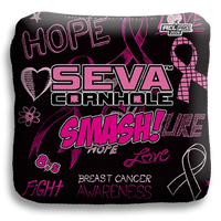 SEVA Cornhole - Breast Cancer Awareness Special Edition - Set of 4 Cornhole bags