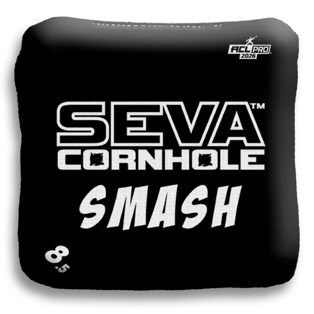 SEVA Cornhole - Smash - Broadcast Approved Edition - Set of 4 Cornhole bags