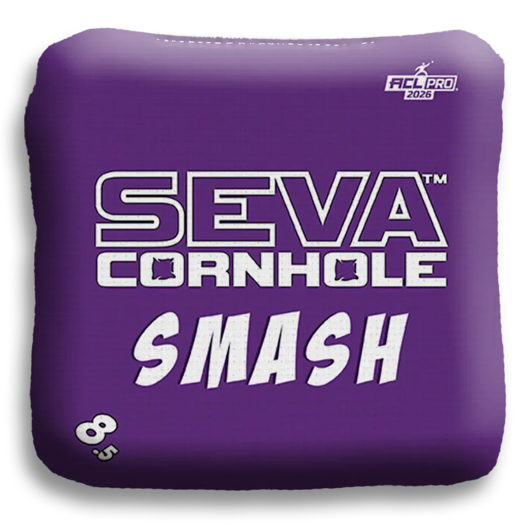 SEVA Cornhole - Smash - Broadcast Approved Edition - Set of 4 Cornhole bags
