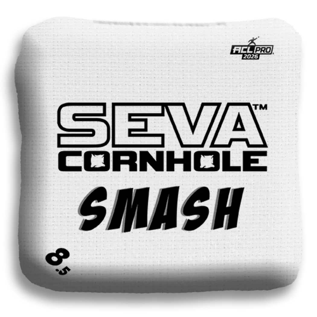 SEVA Cornhole - Smash - Broadcast Approved Edition - Set of 4 Cornhole bags