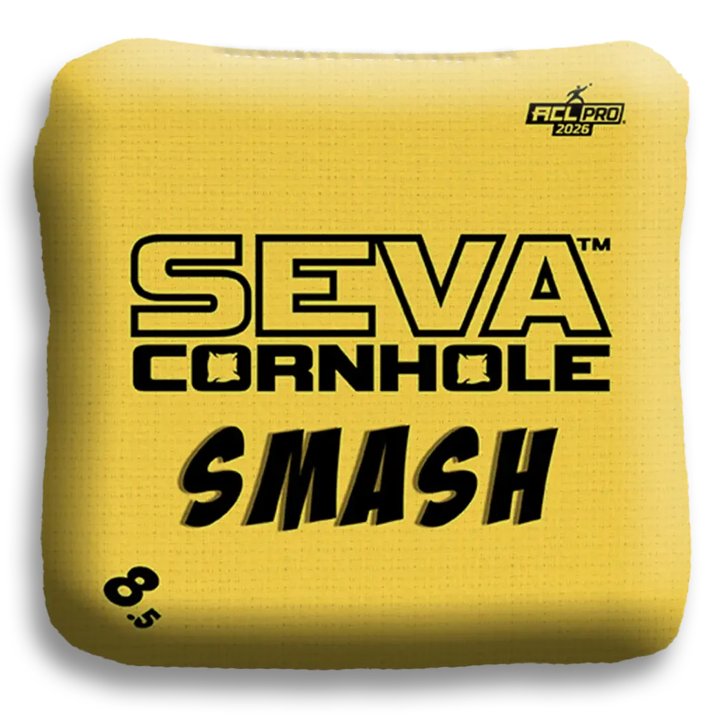 SEVA Cornhole - Smash - Broadcast Approved Edition - Set of 4 Cornhole bags