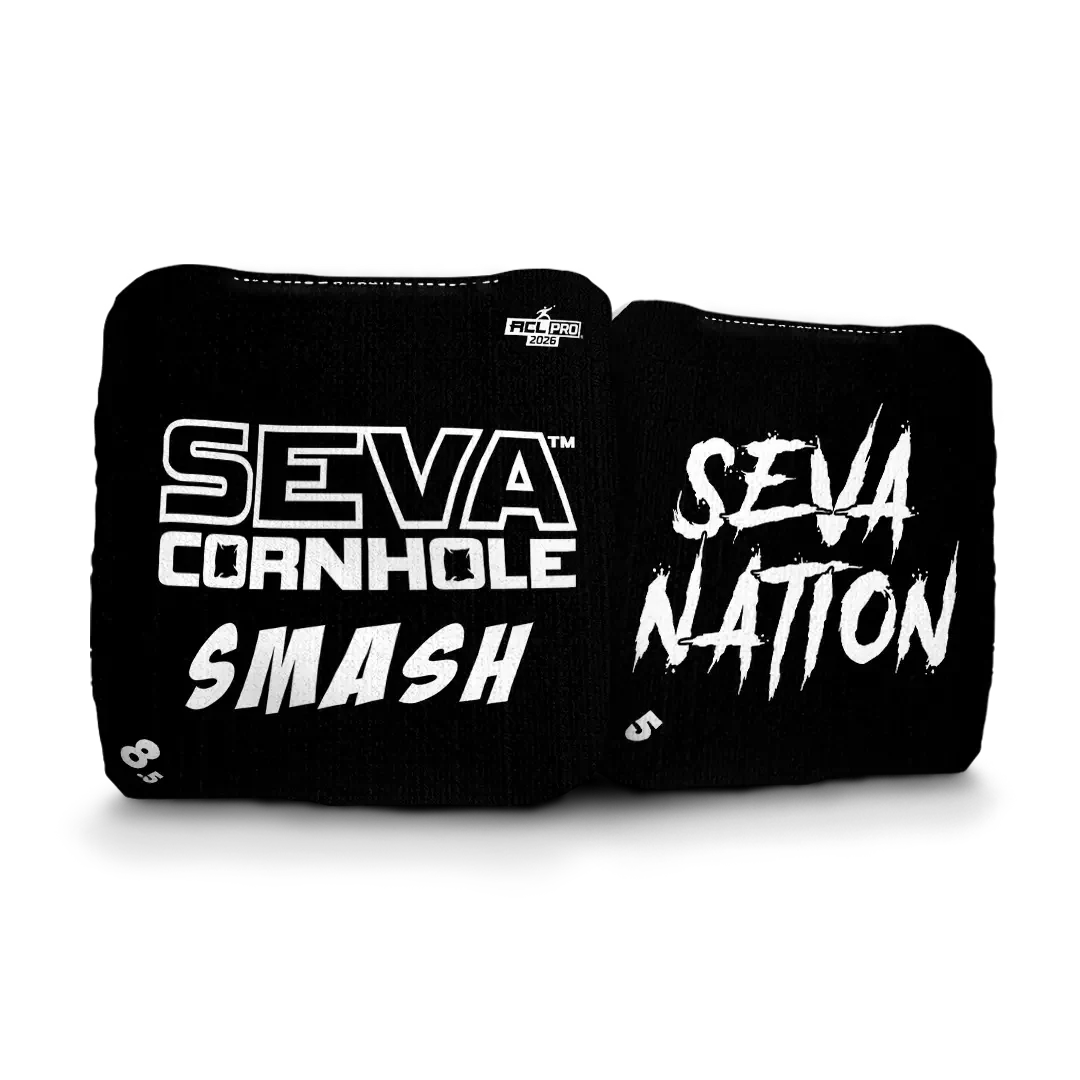 SEVA Cornhole - Smash - Broadcast Approved Edition - Set of 4 Cornhole bags