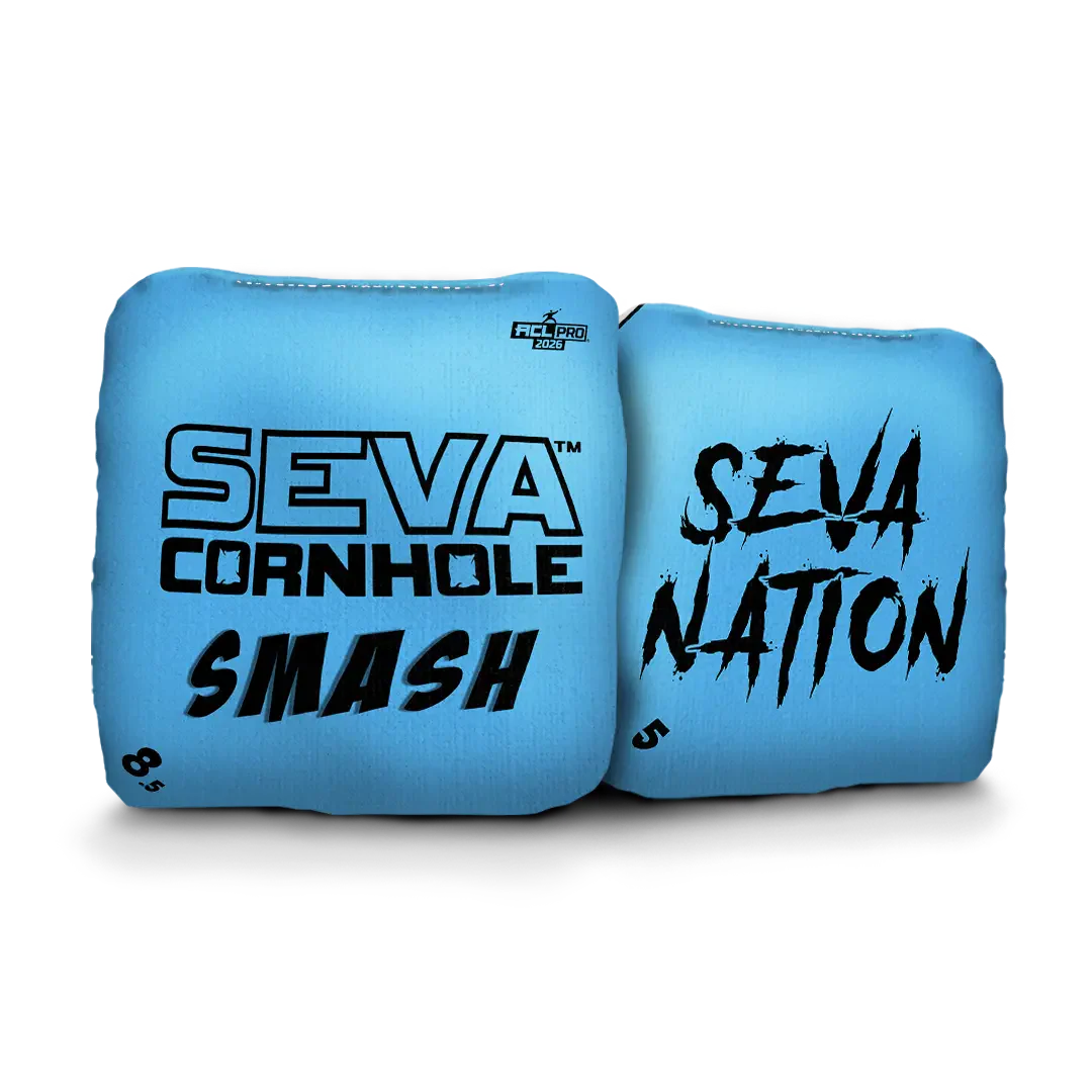 SEVA Cornhole - Smash - Broadcast Approved Edition - Set of 4 Cornhole bags