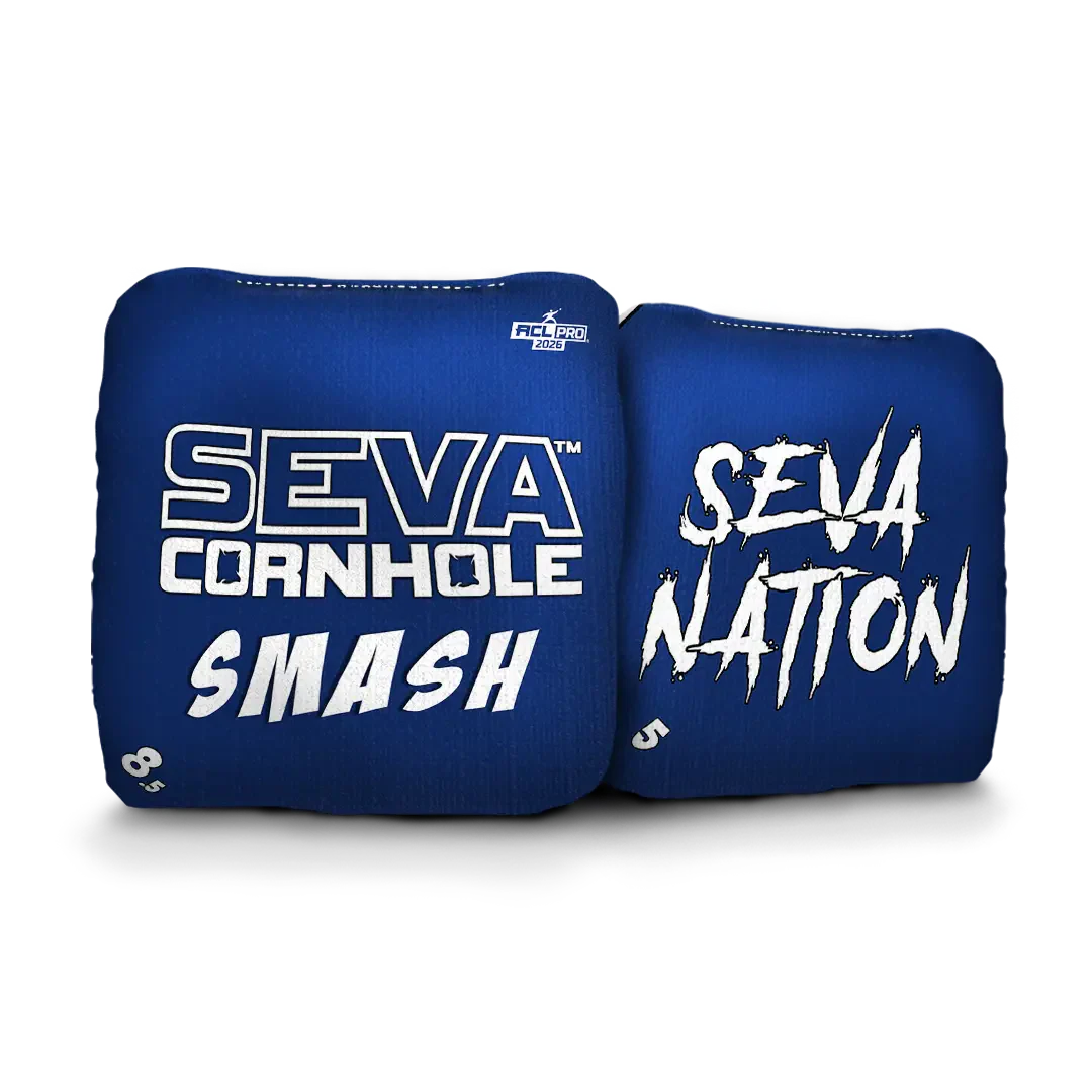 SEVA Cornhole - Smash - Broadcast Approved Edition - Set of 4 Cornhole bags
