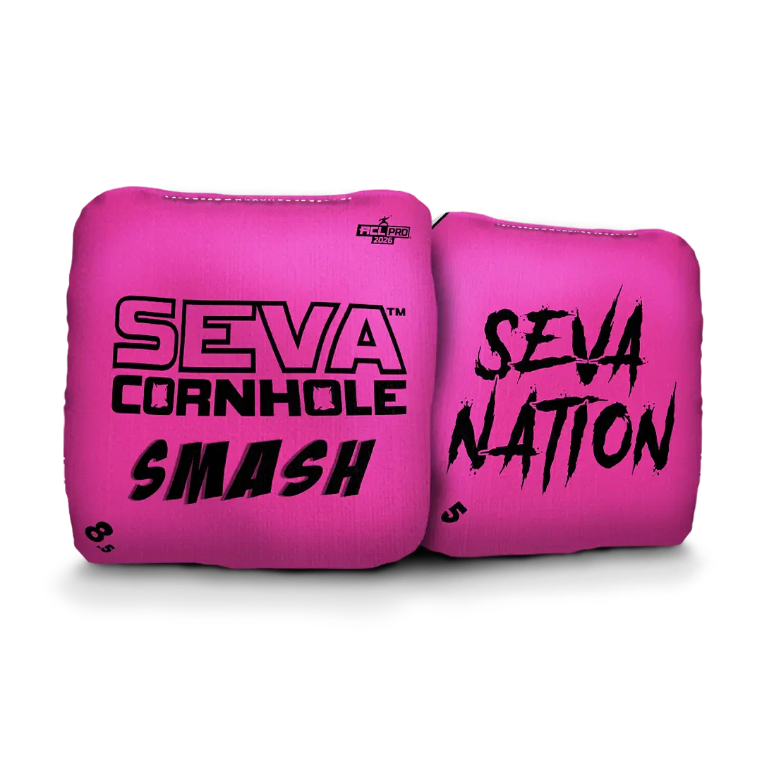 SEVA Cornhole - Smash - Broadcast Approved Edition - Set of 4 Cornhole bags