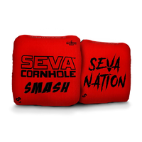 SEVA Cornhole - Smash - Broadcast Approved Edition - Set of 4 Cornhole bags