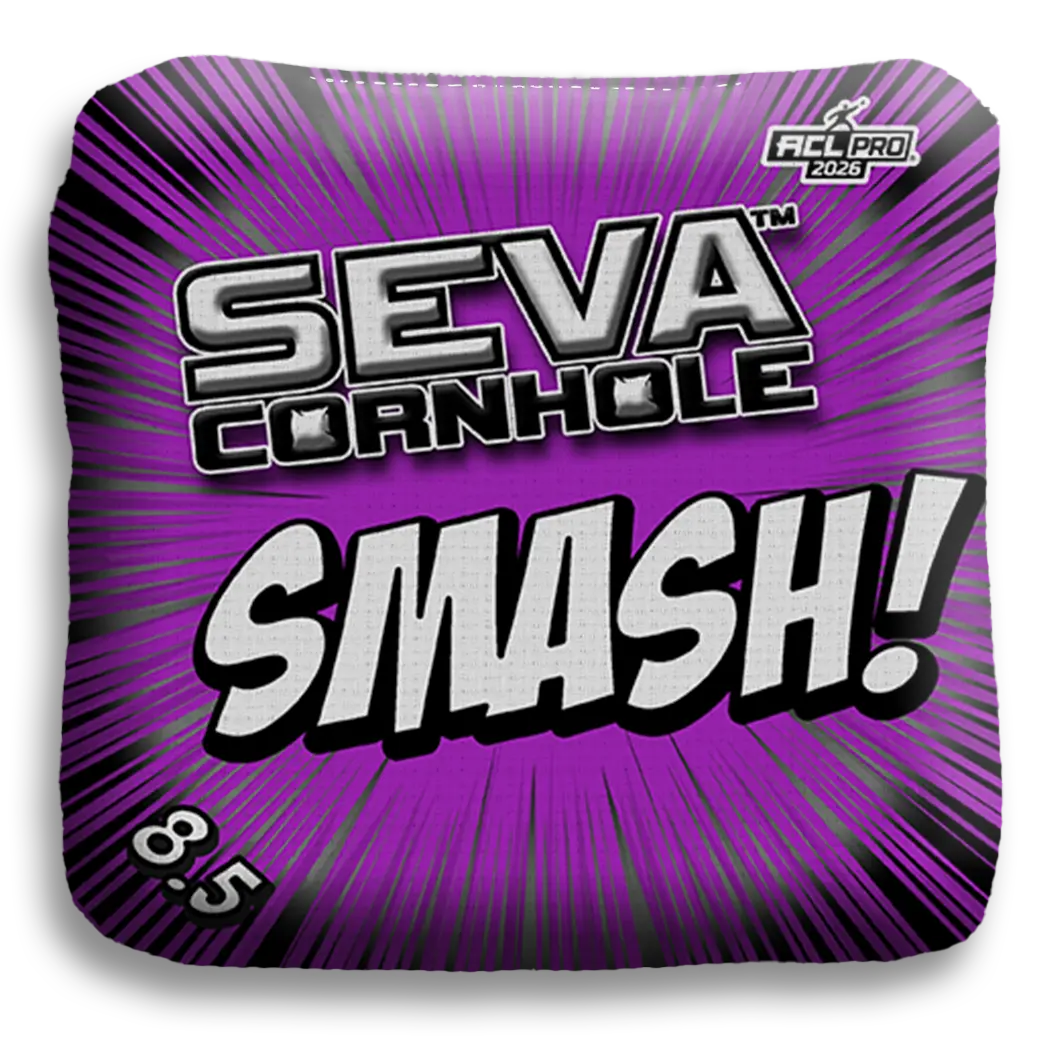 SEVA Cornhole - Smash - ColorRush - Set of 4 Cornhole Bags