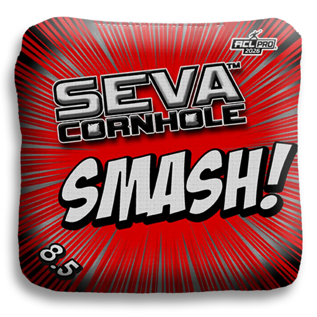 SEVA Cornhole - Smash - ColorRush - Set of 4 Cornhole Bags