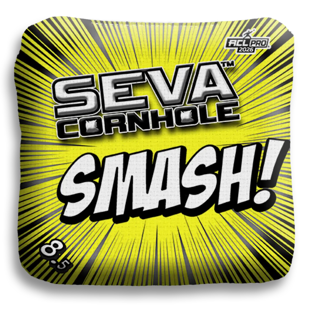 SEVA Cornhole - Smash - ColorRush - Set of 4 Cornhole Bags