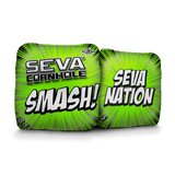 SEVA Cornhole - Smash - ColorRush - Set of 4 Cornhole Bags