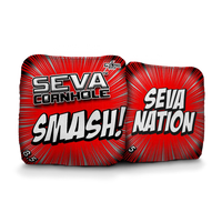 SEVA Cornhole - Smash - ColorRush - Set of 4 Cornhole Bags