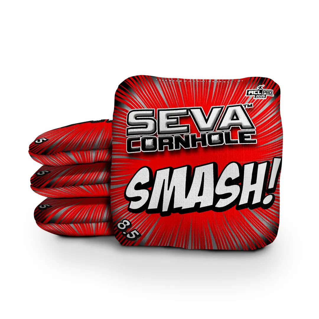 SEVA Cornhole - Smash - ColorRush - Set of 4 Cornhole Bags