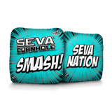 SEVA Cornhole - Smash - ColorRush - Set of 4 Cornhole Bags