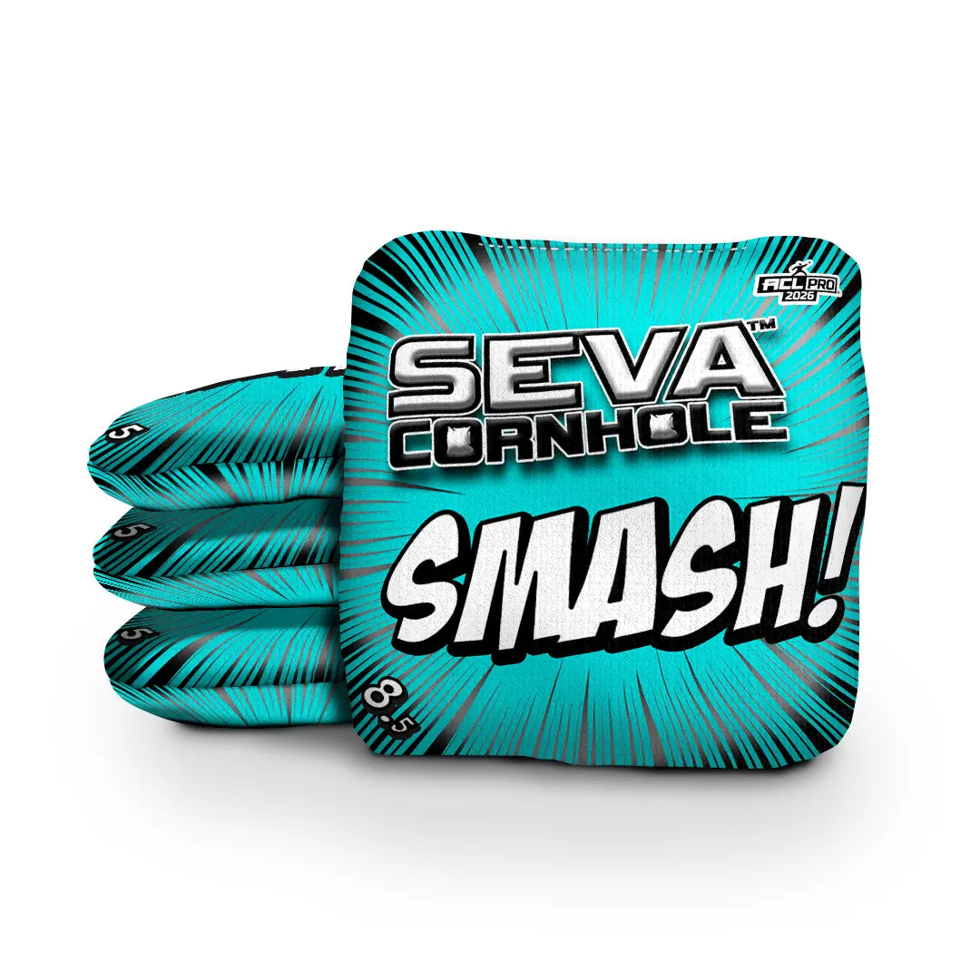 SEVA Cornhole - Smash - ColorRush - Set of 4 Cornhole Bags