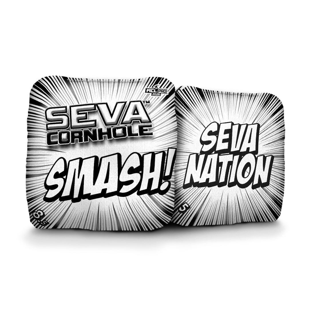 SEVA Cornhole - Smash - ColorRush - Set of 4 Cornhole Bags