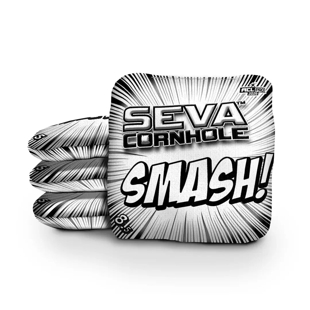 SEVA Cornhole - Smash - ColorRush - Set of 4 Cornhole Bags